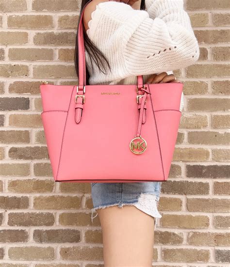 charlotte saffiano leather tote bag.